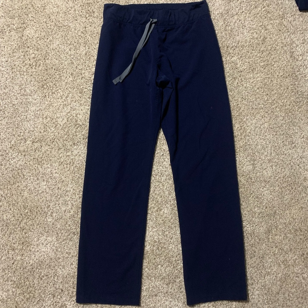Figs XS bottoms navy blue